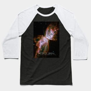 Butterfly Nebula Baseball T-Shirt